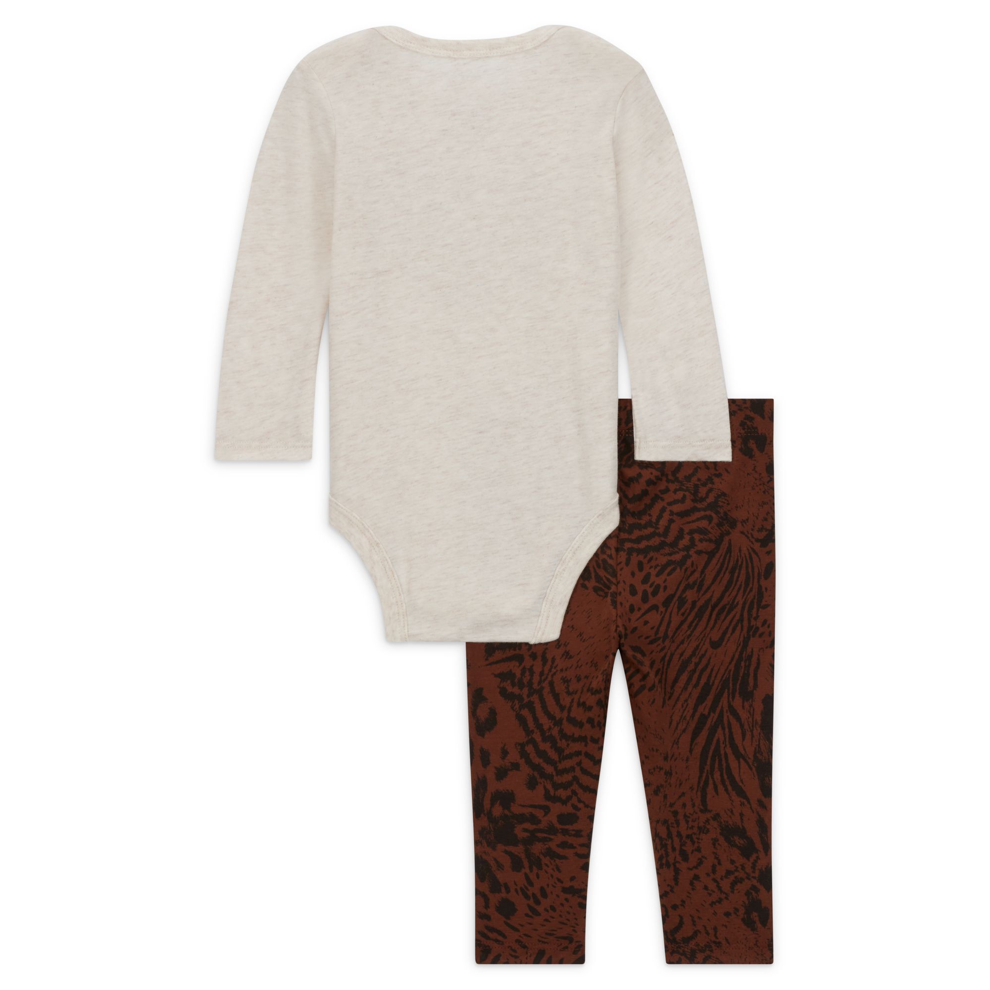 Nike Animal Print Bodysuit and Leggings Set image number 2