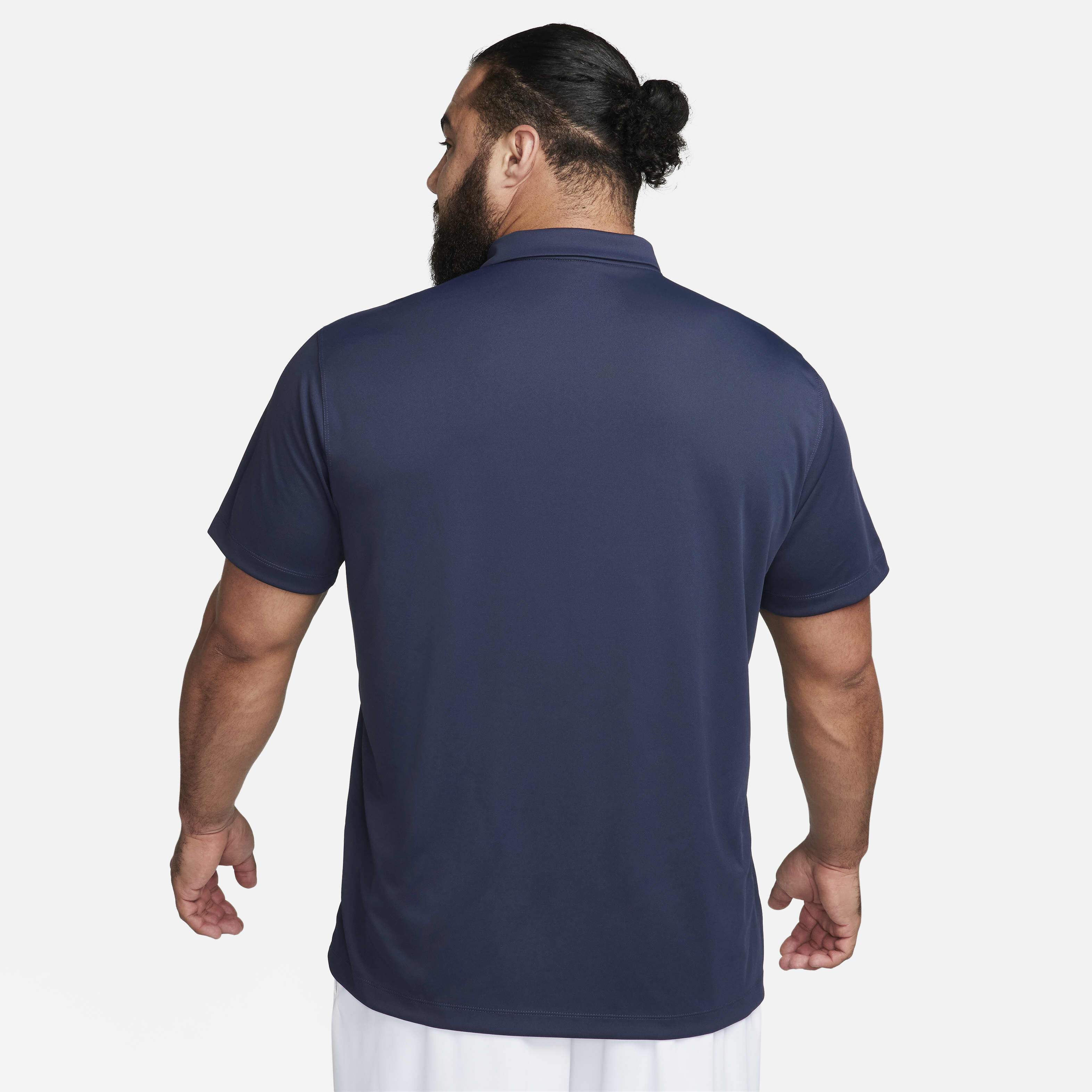 Buy NikeCourt Dri-FIT Men's Tennis Polo - Obsidian/White