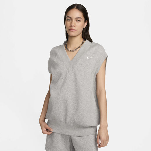 Hoodies & Sweatshirts-Nike, Nike Sportswear Phoenix Fleece, Women's Oversized Gilet