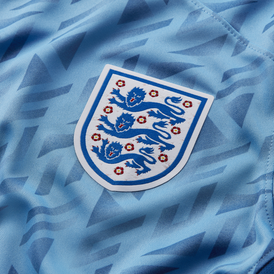 Blue retro england 2024 shirt
