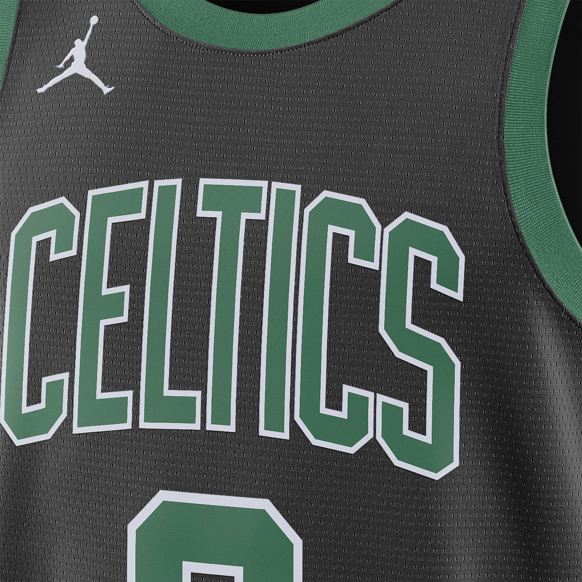 Boston celtics jordan best sale jersey