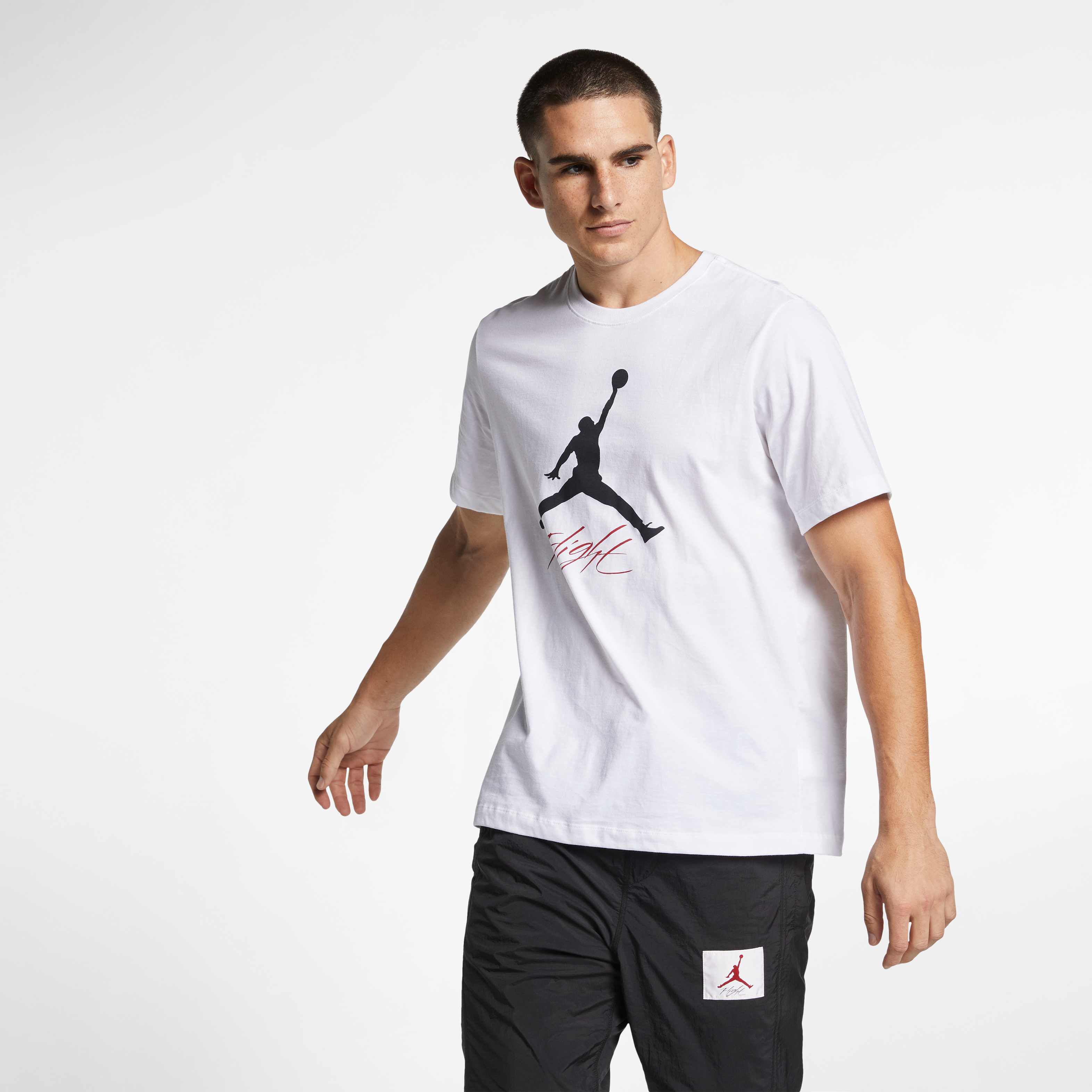 【NIKE】ジョーダン JORDAN JUMPMAN FLIGHT Tシャツ Buy Jordan Jumpman Flight Men's T-Shirt - White/Black | Nike