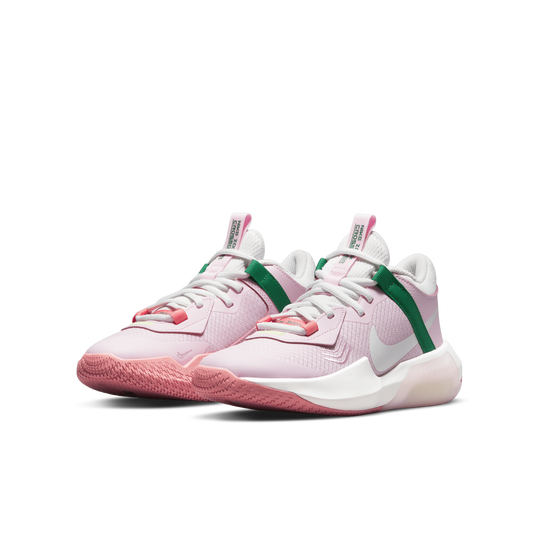 Nike zoom pink basketball best sale