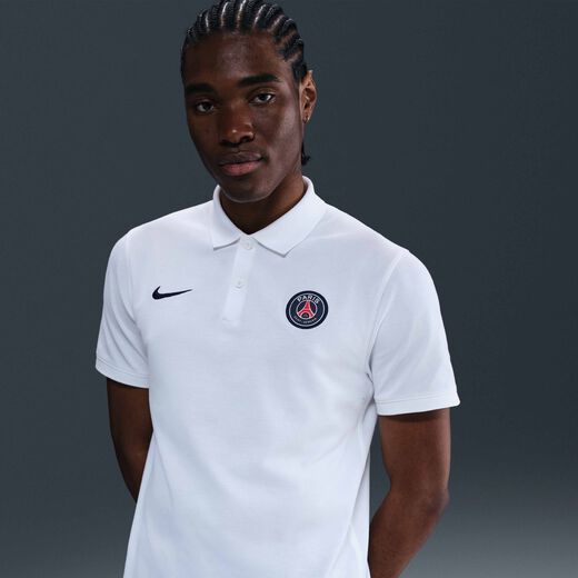 Men's Polo T-Shirts-Nike, Paris Saint-Germain The Nike Polo, Men's Nike Dri-FIT Football Polo