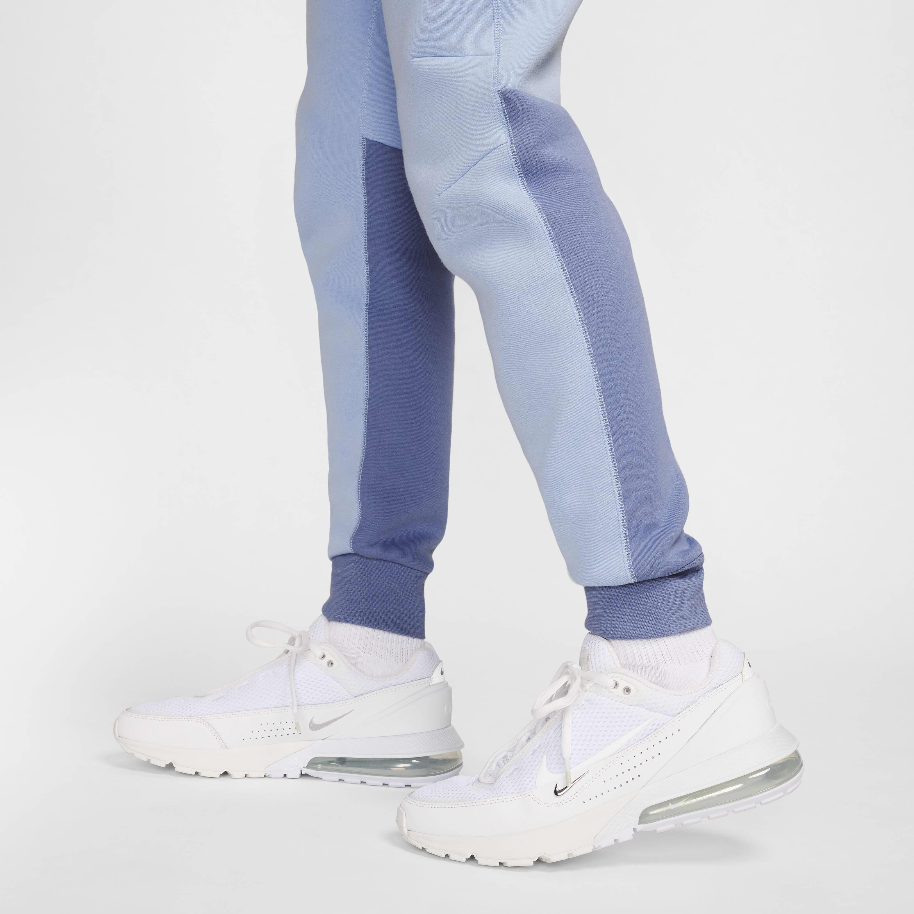 Nike tech fleece jogger smoke grey platinum & white new arrivals