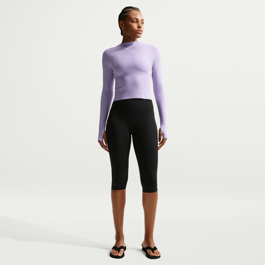 Yoga Trousers & Leggings-Nike, Nike Zenvy, Women's High-Waisted Capri Leggings