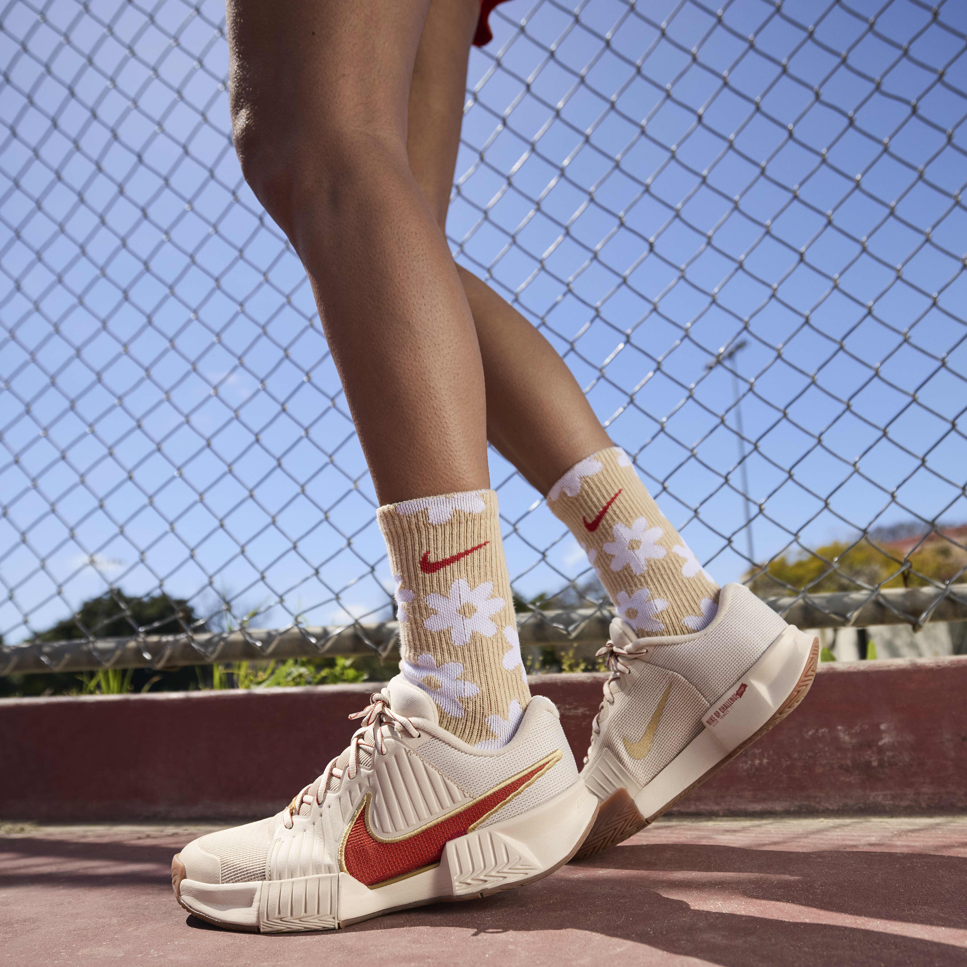 Nike tennis shoes with heels online