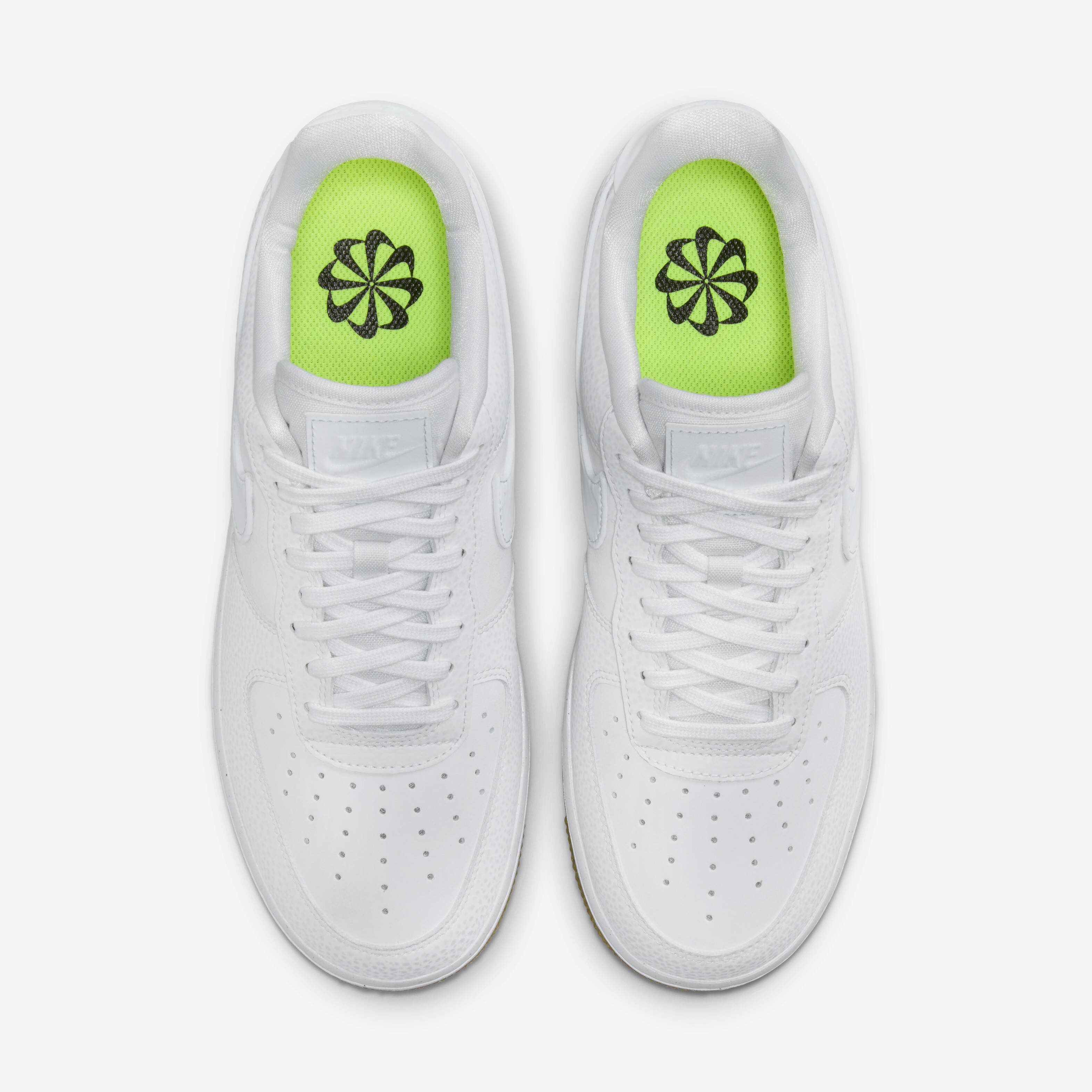 nike air force 1 low double air low white barely volt