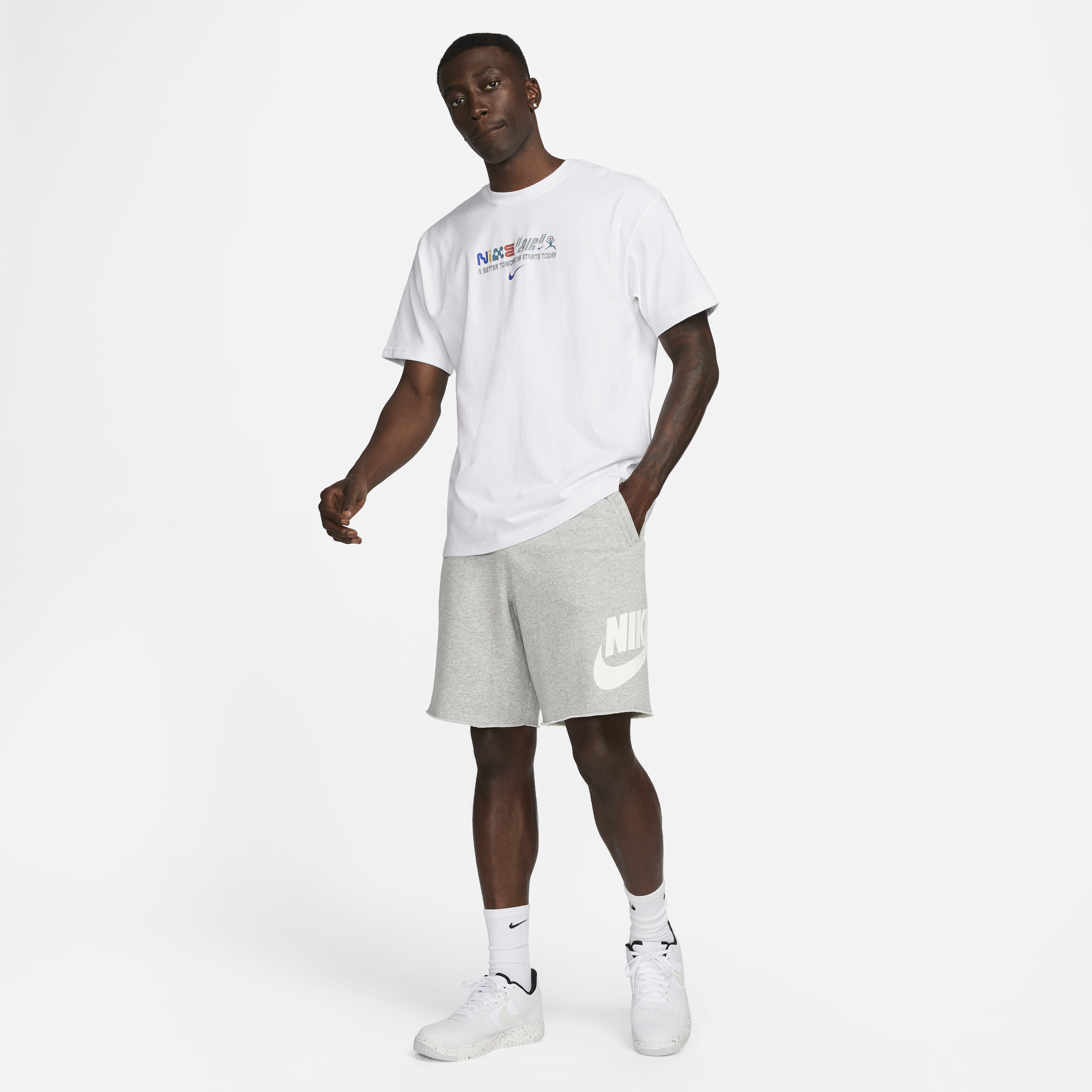 Buy Nike Club Alumni Men s French Terry Shorts Nike UAE Official