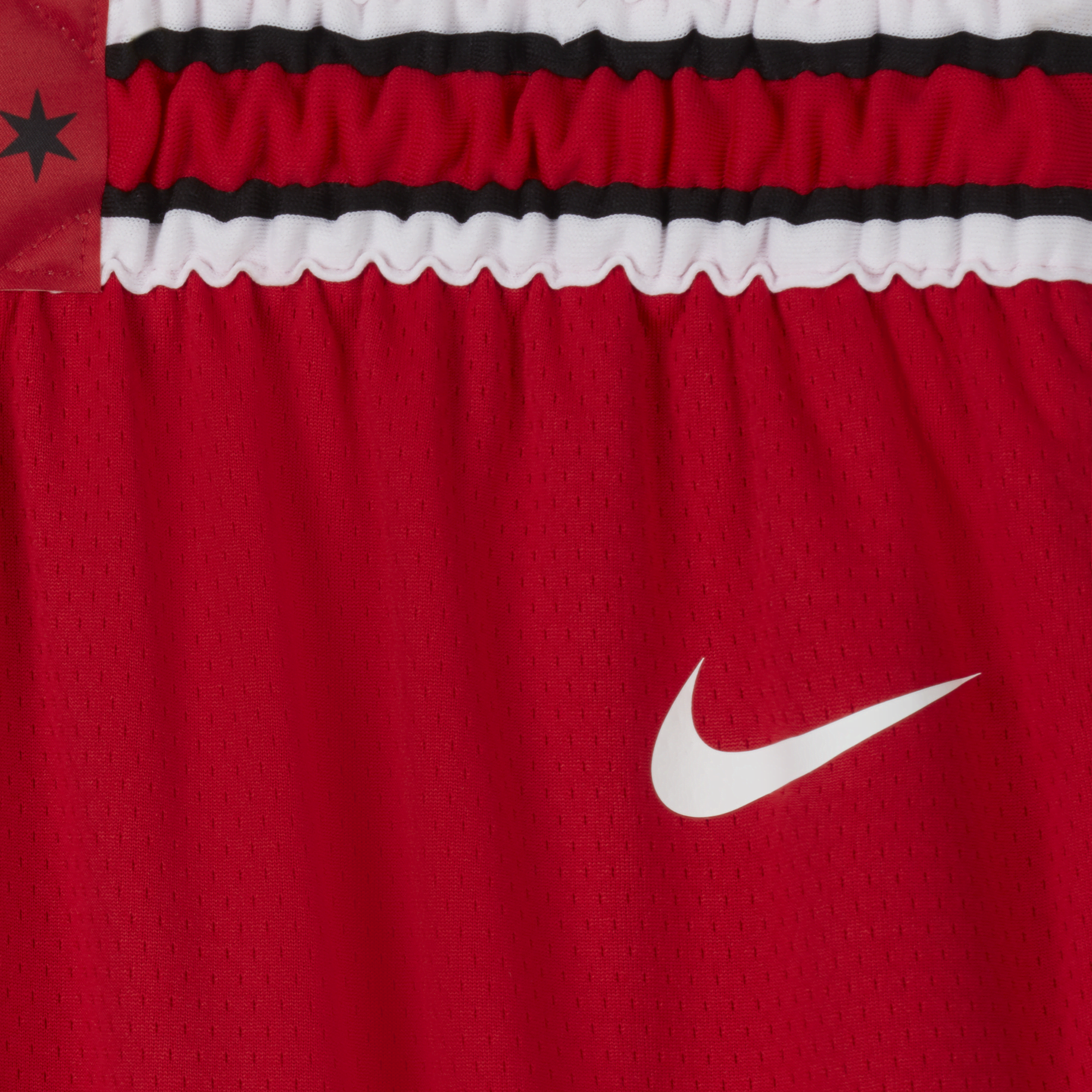 Shop Chicago Bulls Icon Edition Men s Nike NBA Swingman Shorts