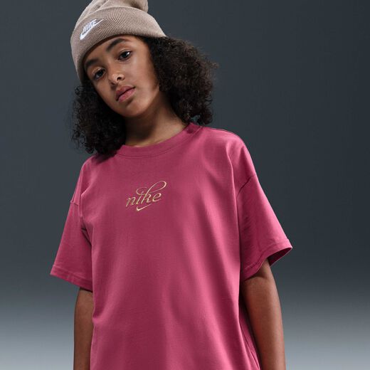 Kids' T-Shirts-Nike, Nike Sportswear, Older Kids' (Girls') T-Shirt