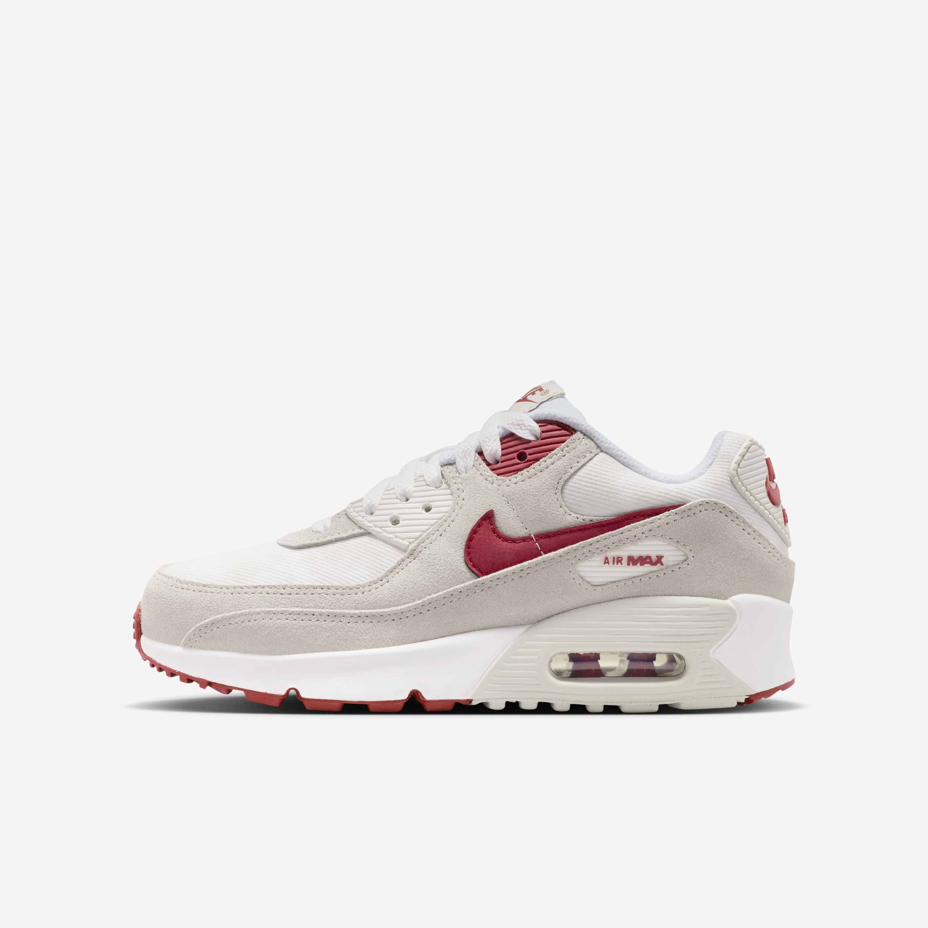 air max 90 white crimson