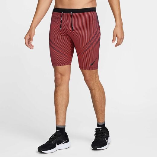 Burgundy-Nike, Nike AeroSwift, Men's Dri-FIT ADV Running 1/2-Length Leggings