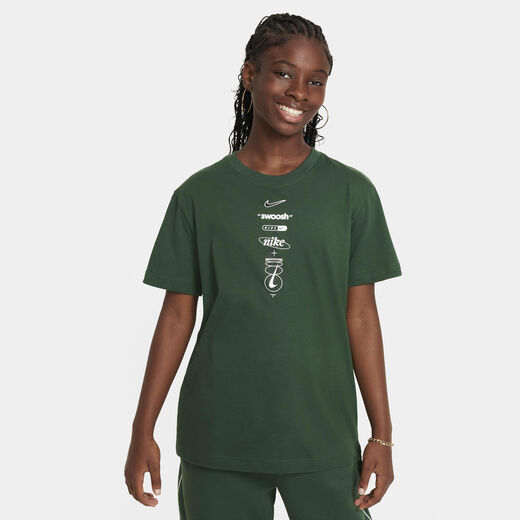 T-Shirts & Tops-Nike, Nike Sportswear, Older Kids' (Girls') T-Shirt
