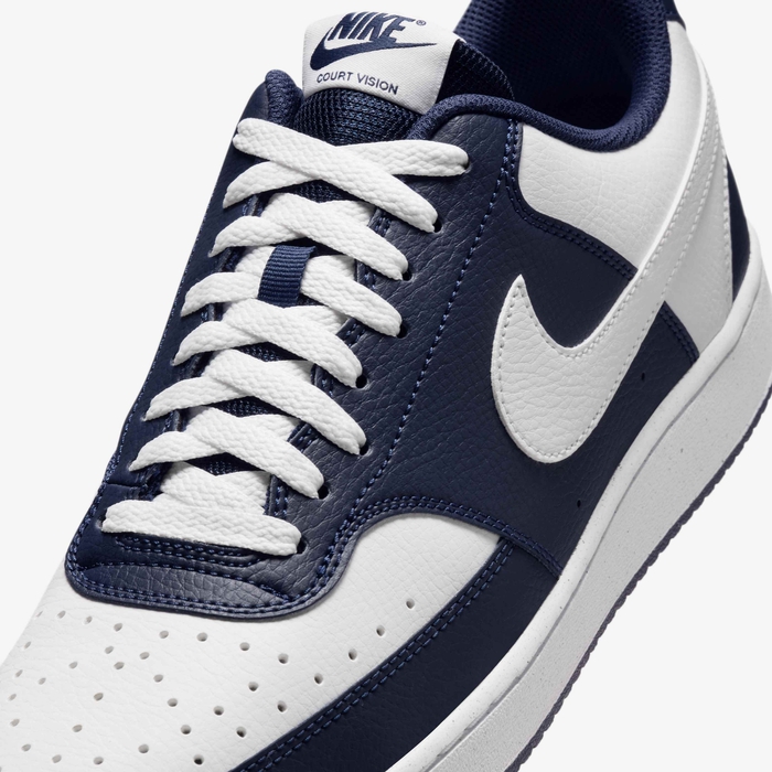 Buy Nike Court Vision Low Men's Shoes Midnight Navy/White Nike UAE