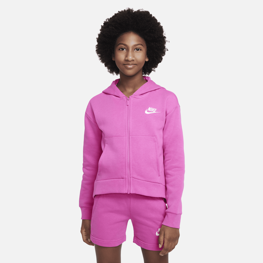 Pale pink nike hoodie hot sale