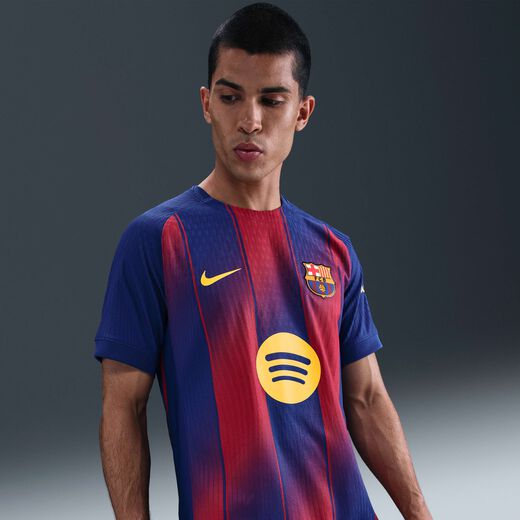 ملابس وقمصان الفريق-نايكي, FC برشلونة 26/2025 ماتش الأساسي, تيشيرت كرة القدم نايكي دراي-فت ADV الأصلي للرجال