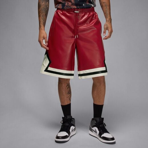 Jordan Shorts-JRDN, Air Jordan, Men's Faux Leather Shorts