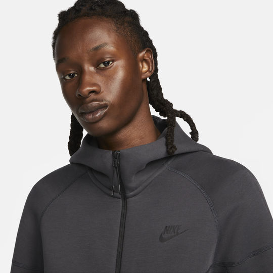 Nike tech fleece windrunner hoodie black deals