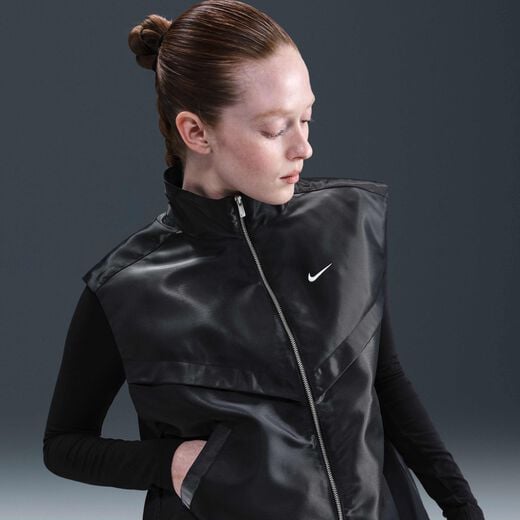 Women's Gilets Sale-Nike, Nike Sportswear Windrunner, Women's Shine Gilet Women's Gilets Sale-Nike, Nike Sportswear Windrunner, Women's Shine Gilet
