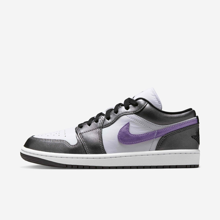 Purple Shoes Jordan Purple Black And White Nike Air Jordan Mid GS