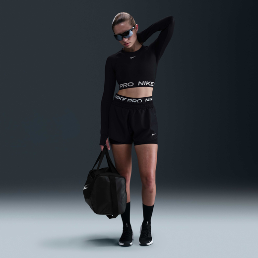 Clothing-Nike, Nike Pro, Women's Dri-FIT 2-in-1 Shorts