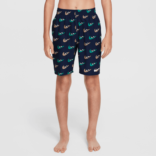 Kids' Swimwear-Nike Swim, Nike Swim Breaker, Big Kids' (Boys') 7" Brief-Lined Volley Shorts Kids' Swimwear-Nike Swim, Nike Swim Breaker, Big Kids' (Boys') 7" Brief-Lined Volley Shorts
