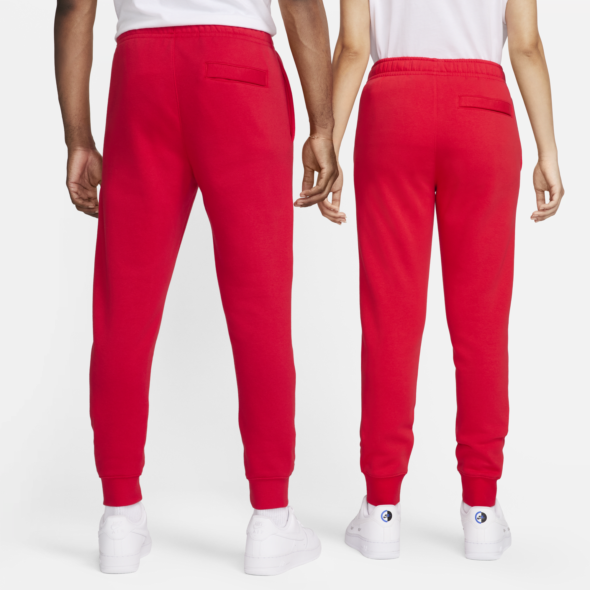 Red nike joggers cheap