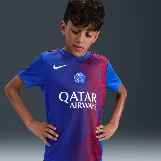 PSG Styles-Nike, Paris Saint-Germain Academy Pro Third, Older Kids' Nike Dri-FIT Football Pre-Match Top