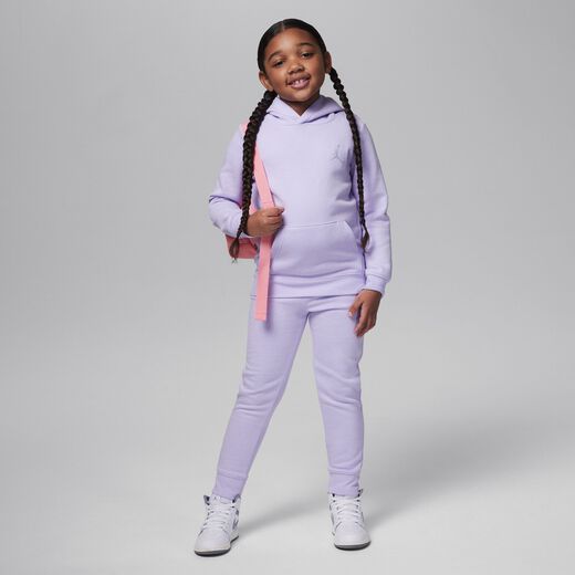 Jordan Tracksuits-JRDN, Jordan MJ Essentials Fleece Pullover Set, Little Kids 2-Piece Hoodie Set