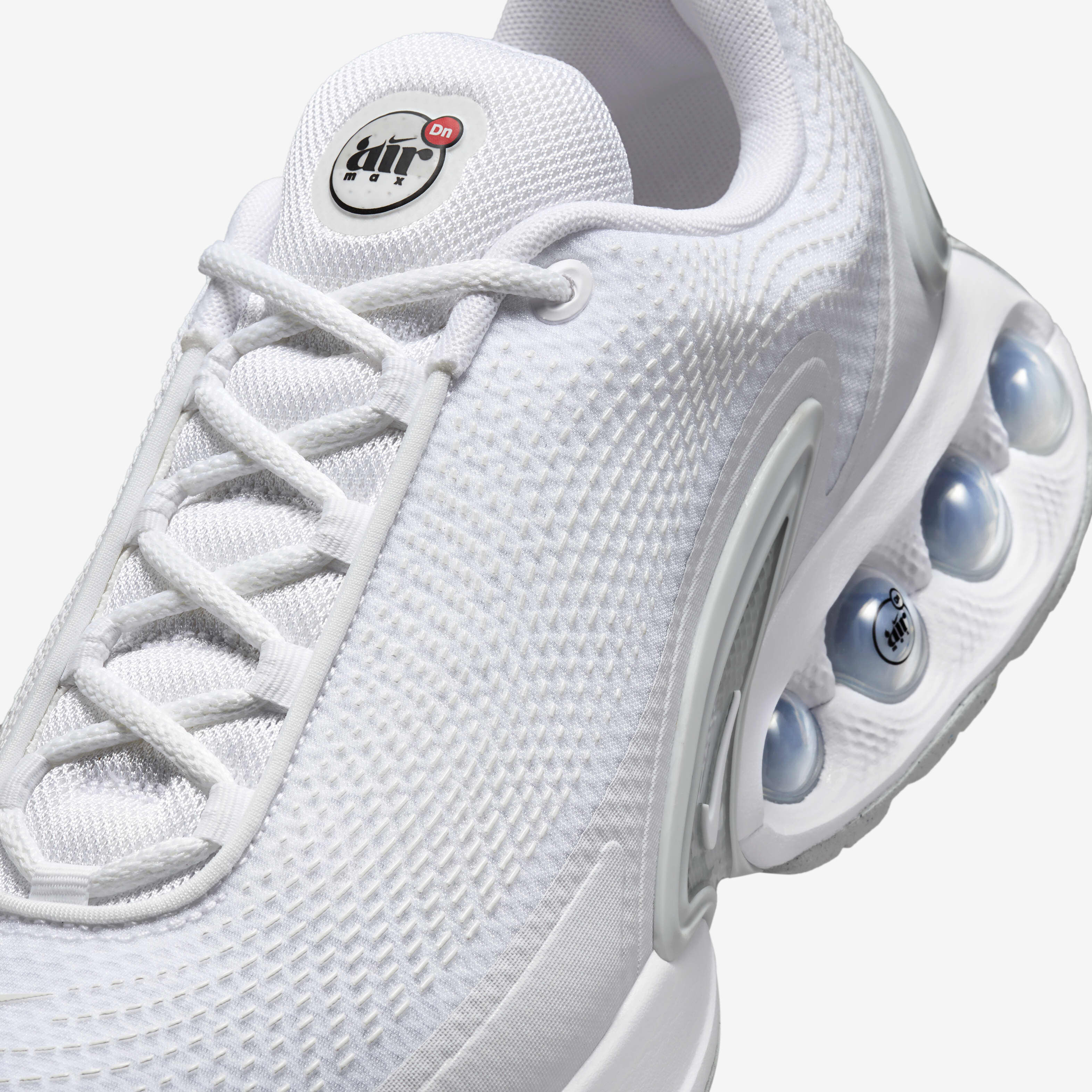 Buy Nike Air Max Dn Shoes - White/White/Metallic Silver