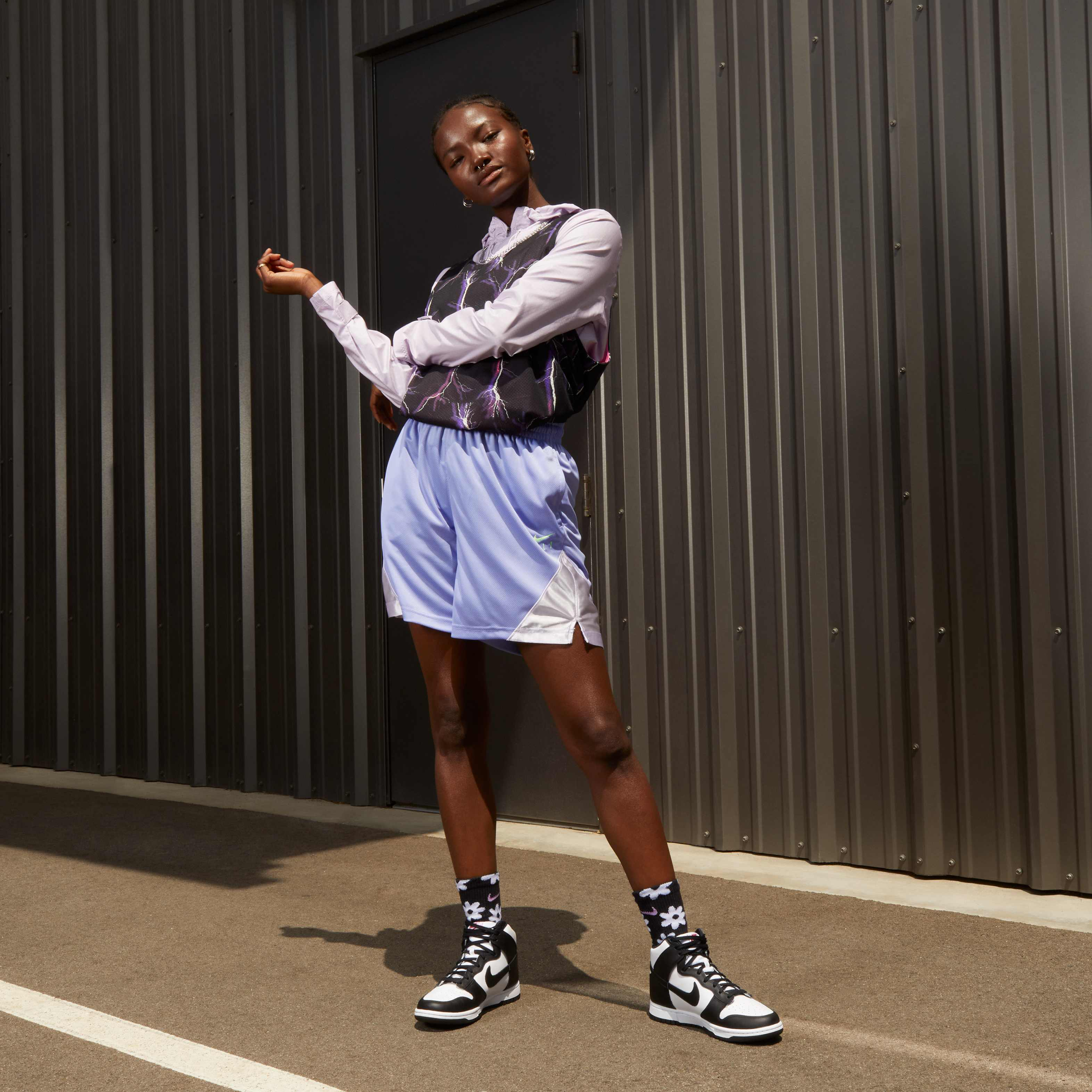 how to wear nike dunk high