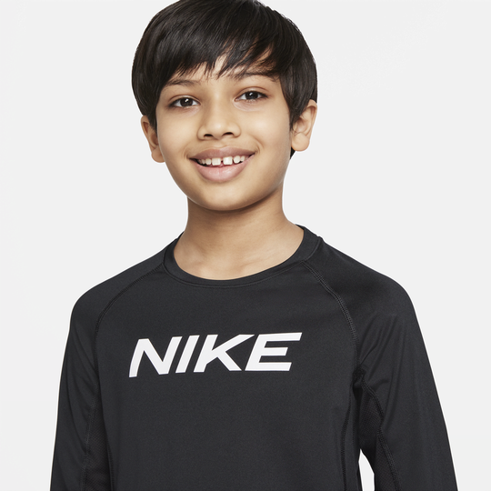 Shop Pro Dri FIT Older Kids Boys Long Sleeve Top Nike UAE