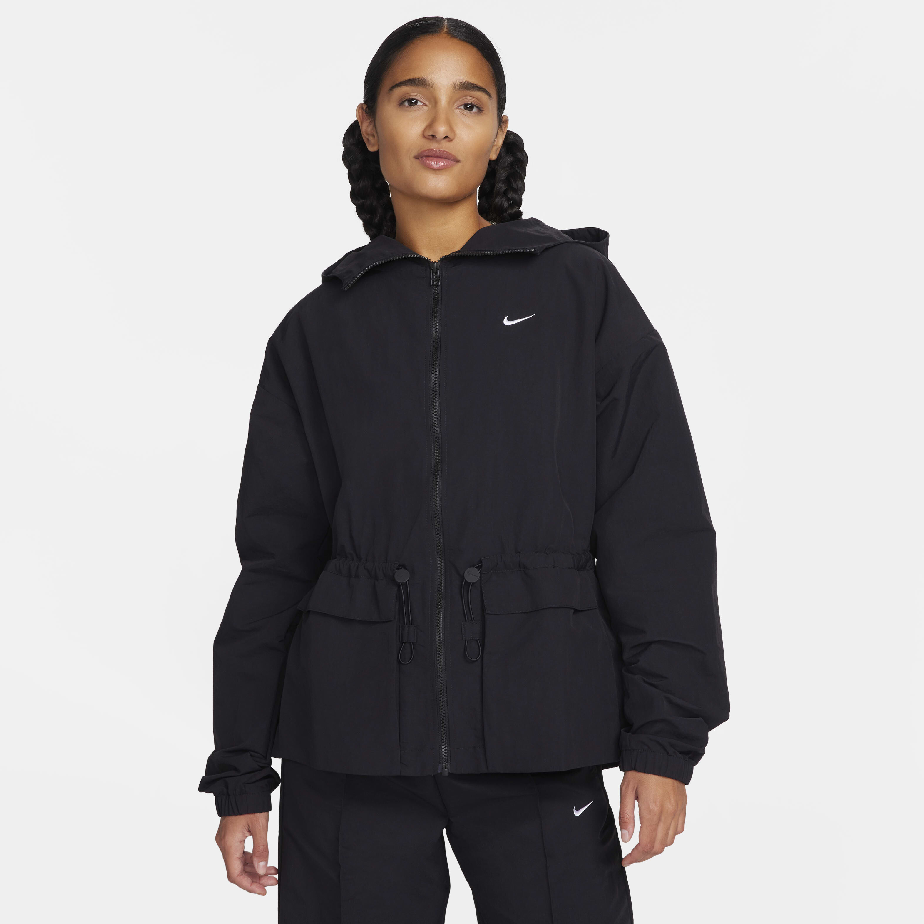 Buy Nike Sportswear Everything Wovens Women s Oversized Hooded Jacket Nike UAE Official