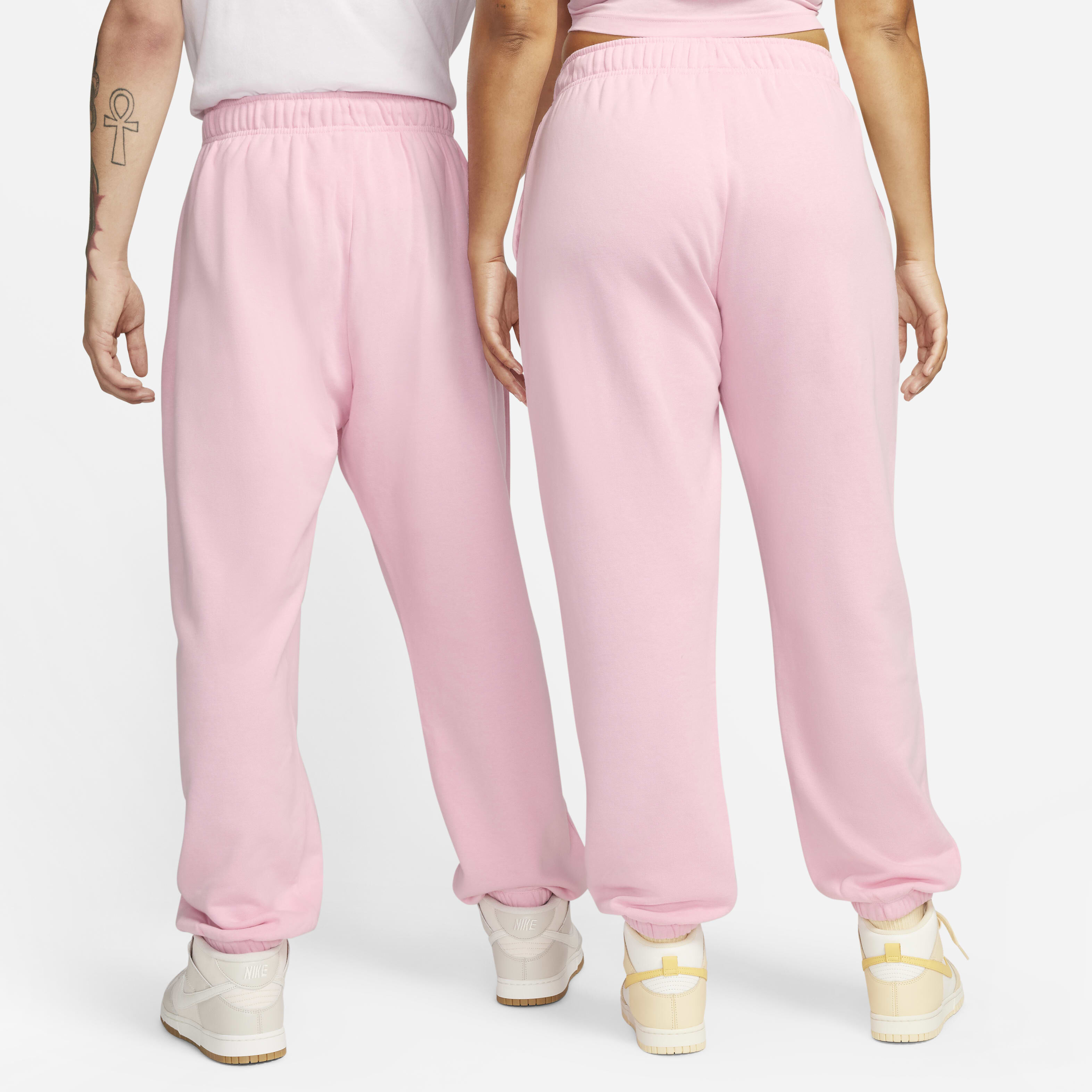 Buy Nike Sportswear Club Fleece Women s Mid Rise Oversized Tracksuit Bottoms Nike UAE Official
