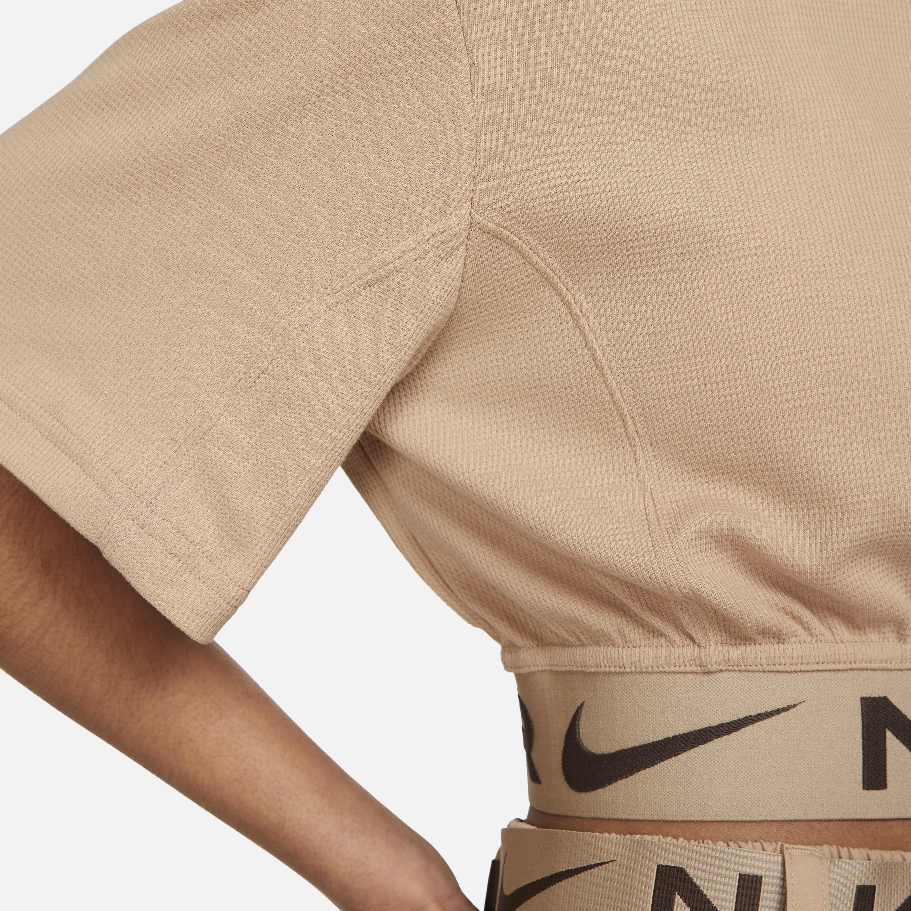 nike air women's short sleeve top