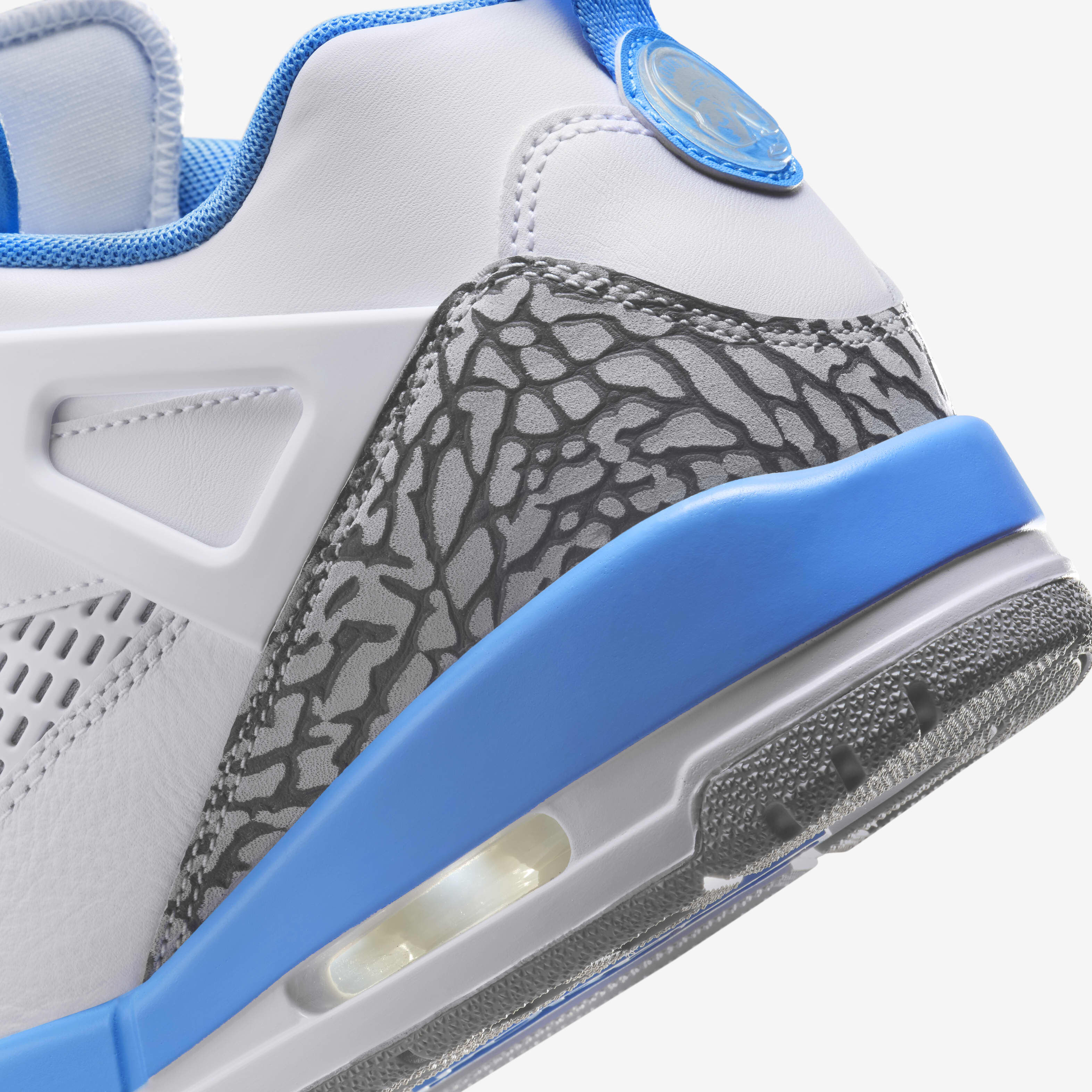 Blue jordan spizike clearance
