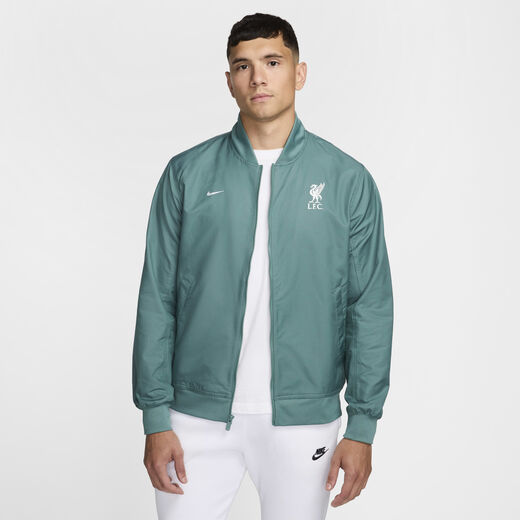 Bomber Jackets-Nike, Liverpool F.C. Sport Essentials, Men's Nike Football Woven Unlined Bomber Jacket