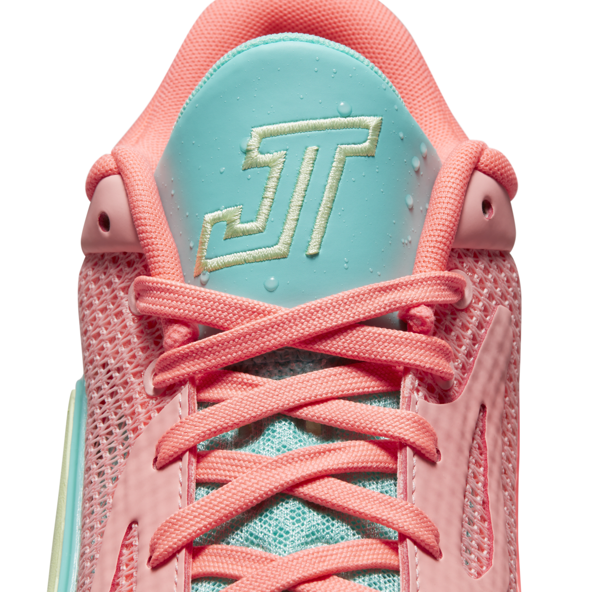 Pink lemonade shop basketball shoes