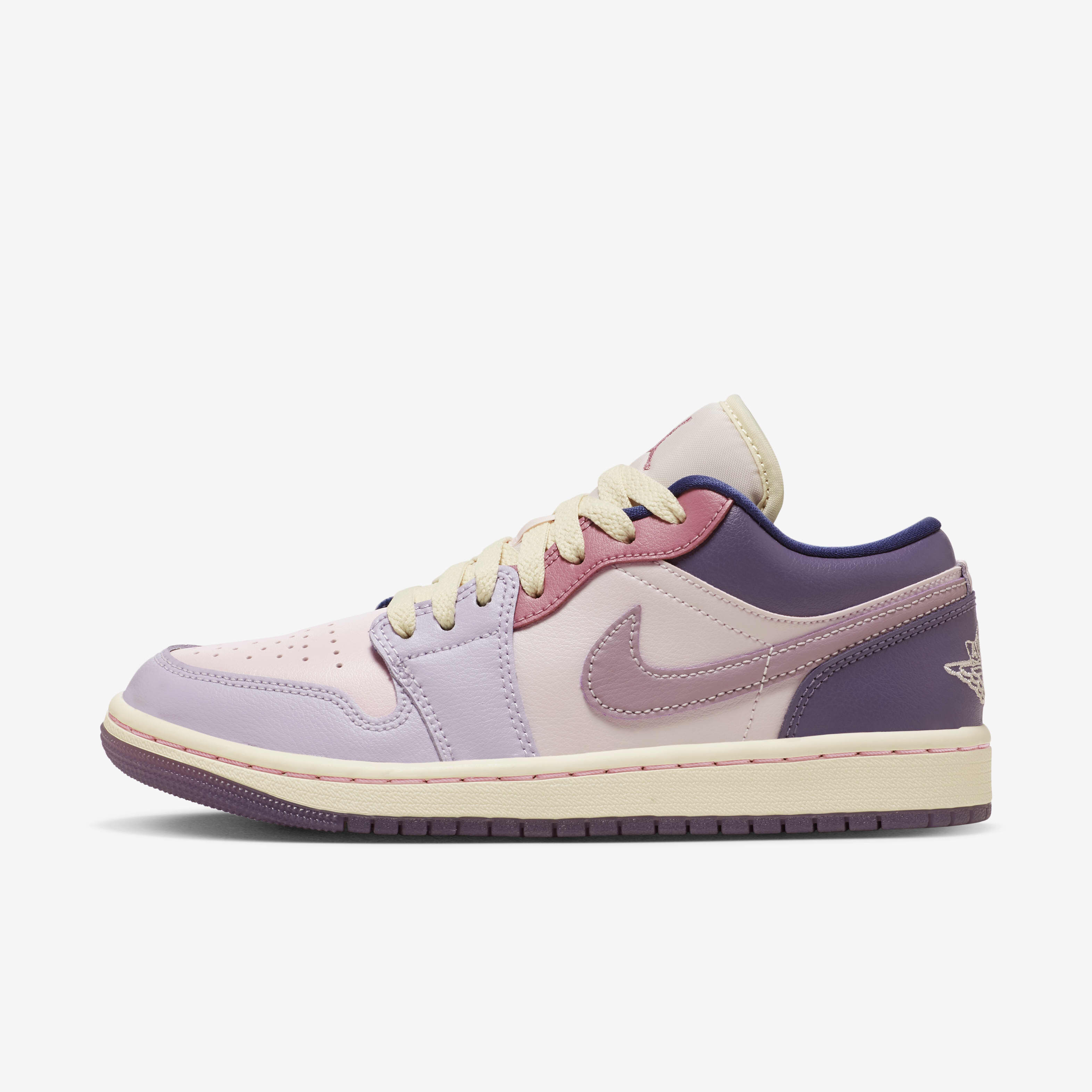 Jordans pink and purple clearance