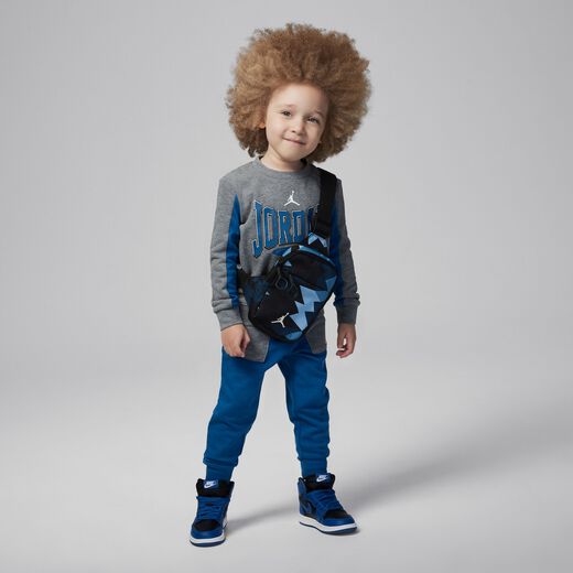 Tracksuits-JRDN, Jordan Retro, Toddler French Terry Crew Set