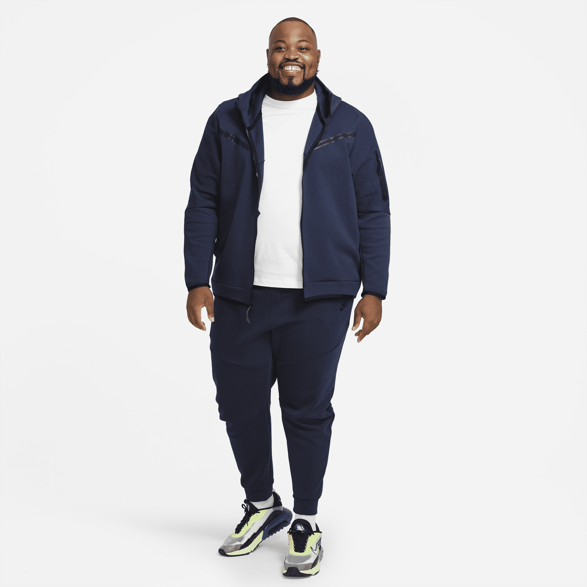 Shop Sportswear Tech Fleece Men s Full Zip Hoodie Nike UAE