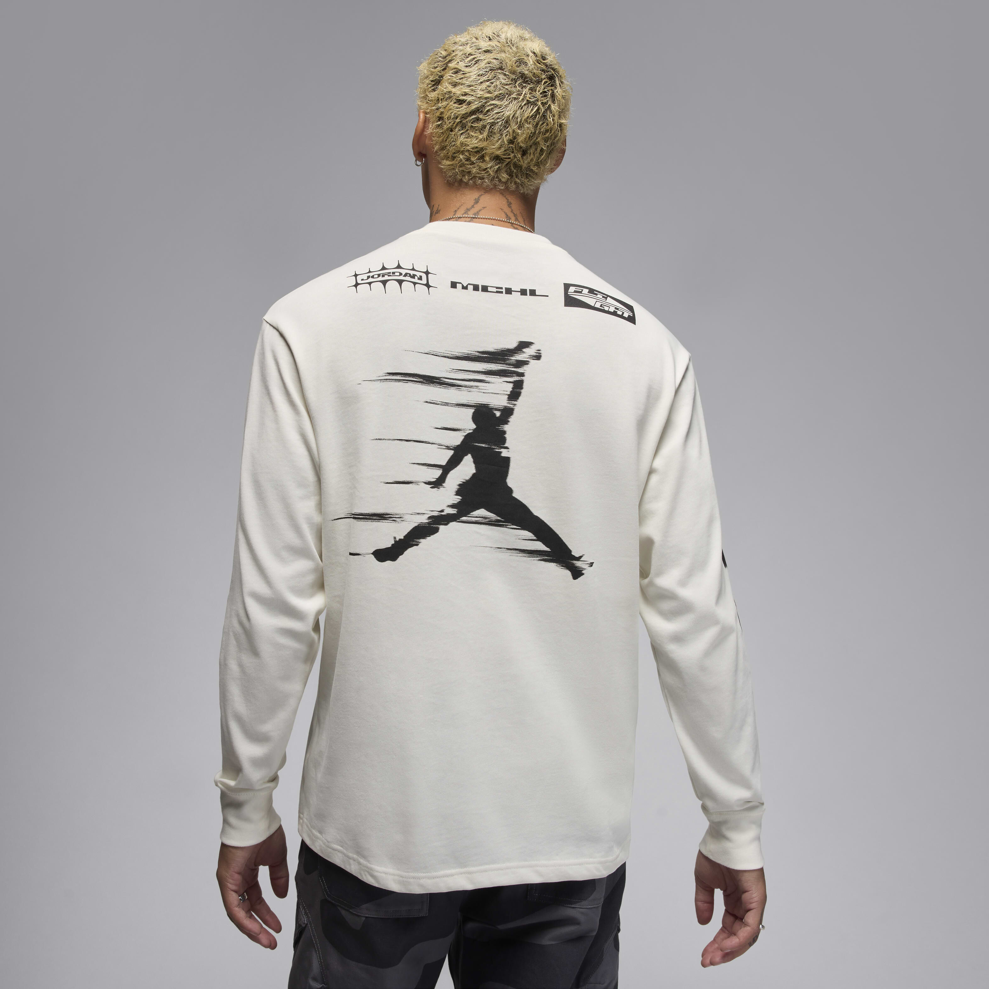 【NIKE】Jordan MVP Men's Printed Long-Sleeve Top Jordan MVP AOP Long Sleeve Top | Champs Sports Canada