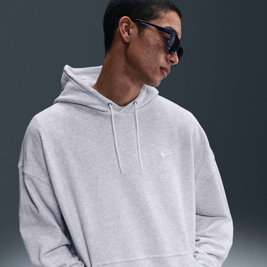 Men's Hoodies-Nike, Nike Club Fleece, Men's Oversized French Terry Pullover Hoodie