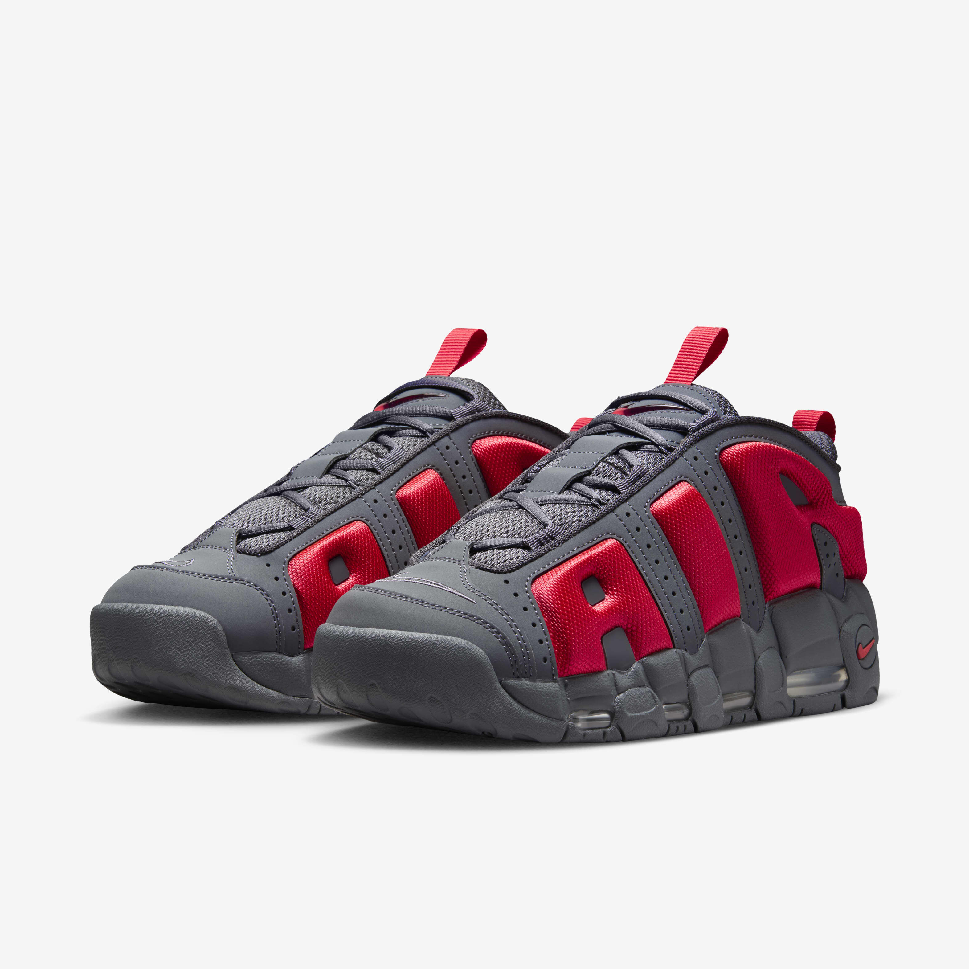 【楽天スーパーセール】 Buy Grey Dark - Shoes Men's Low Uptempo More Air Nike 靴