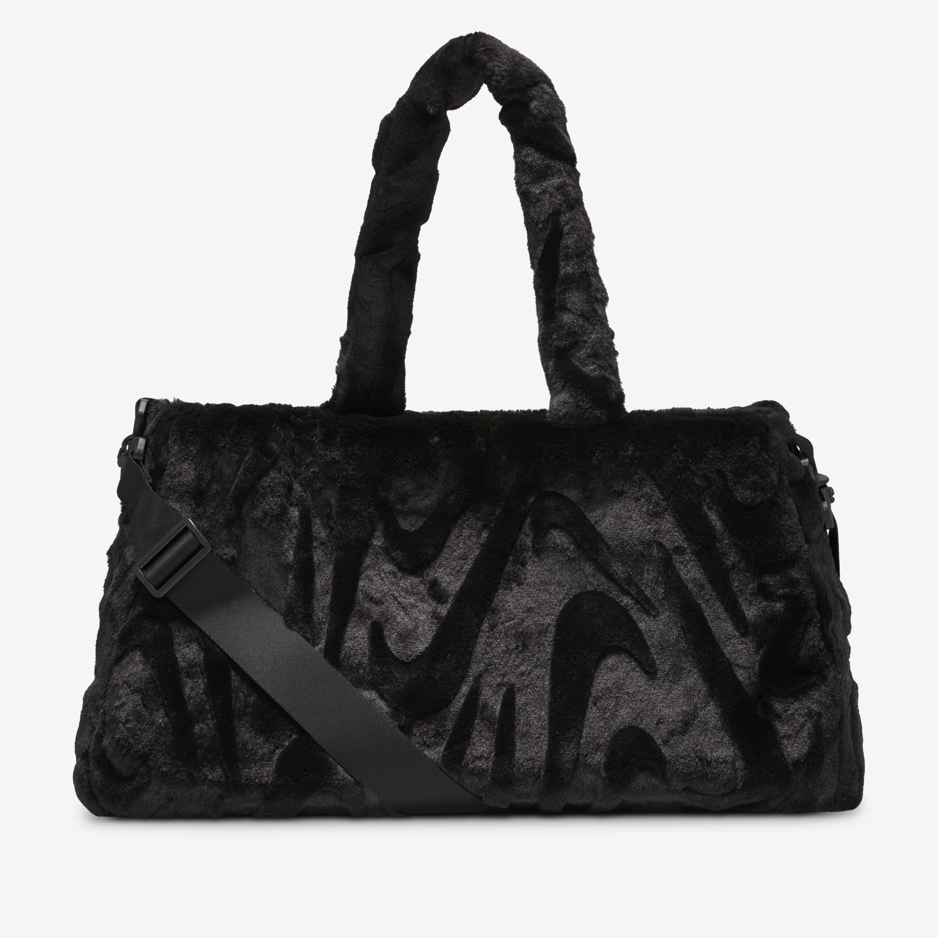 人気 ☆NIKE☆ NSW FAUX FUR TOTE BAG Nike Sportswear Faux Fur Tote (10L). Nike ID