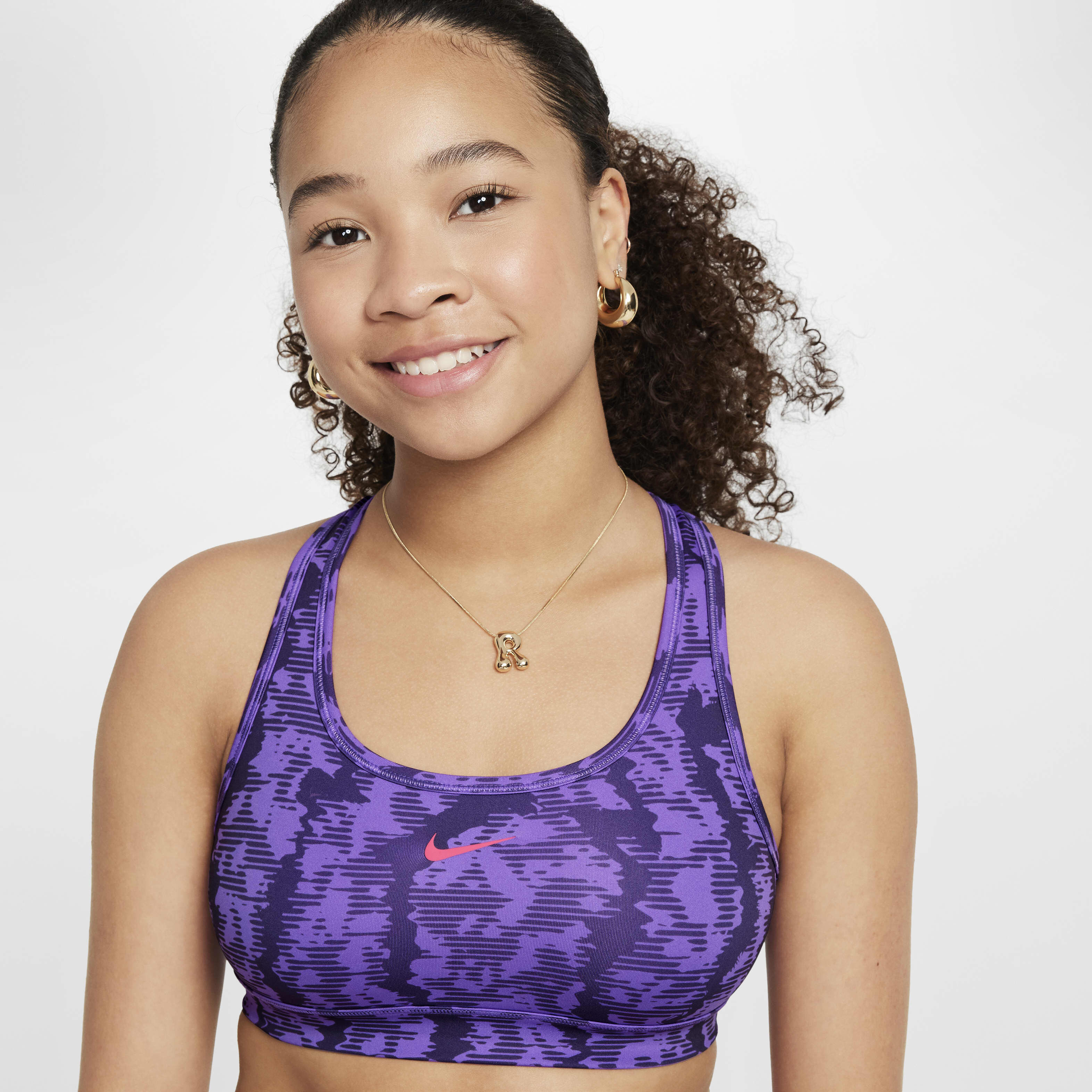 Buy Nike Swoosh Girls Reversible Sports Bra Nike UAE Official
