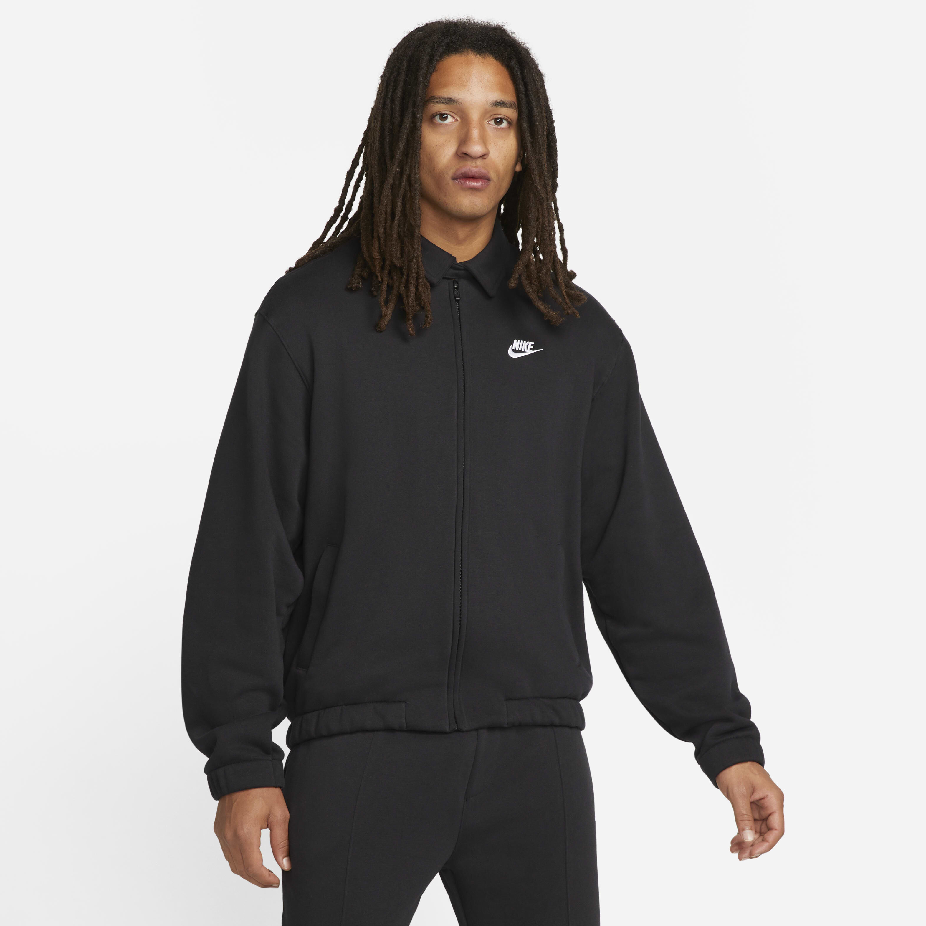 Harrington fleece jacket clearance