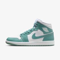 Air Jordan 1 Mid 'Light Teal/White'