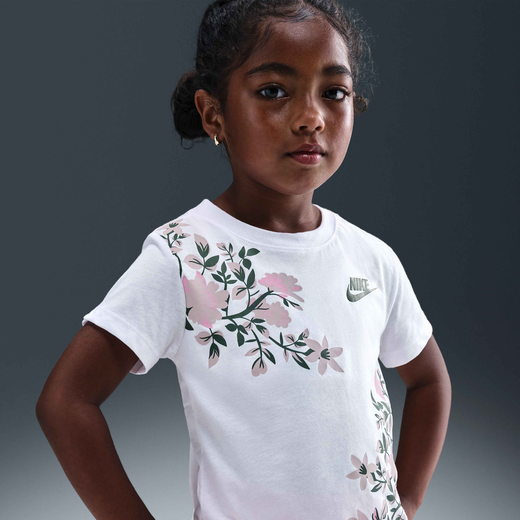 تيشيرتات وقمصان-نايكي, Nike, تيشيرت كلوب رينجليت بطبعة للأطفال الصغار